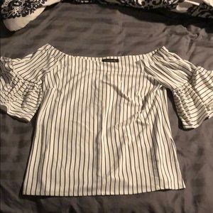 Banana Republic Flutter off the Shoulder Top